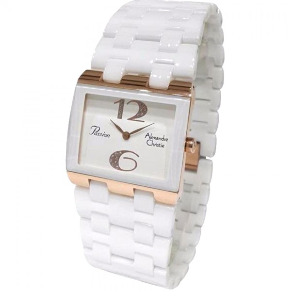 Alexandre Christie AC 2562 Rosegold White